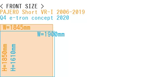 #PAJERO Short VR-I 2006-2019 + Q4 e-tron concept 2020